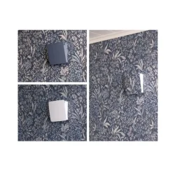 NAWIEWNIK ŚCIENNY WIVE 100 BIAŁY/JASNO SZARY