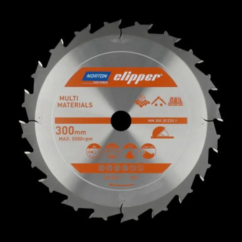 NORTON PIŁA TARCZOWA 300mm x 30mm x 20z MULTI MATERIALS DEMOLITION (3,2/2,2)