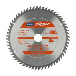 NORTON PIŁA TARCZOWA 250mm x 30mm x 60z LAMINATY I FORNIR (2,8/2,0)