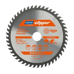 NORTON PIŁA TARCZOWA 210mm x 30mm x 48z DREWNO I KOMPOZYTY ATB (2,8 / 1,8)