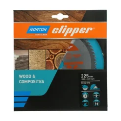 NORTON PIŁA TARCZOWA 225mm x 30mm x 64z DREWNO I KOMPOZYTY ATB (2,6 / 1,6)