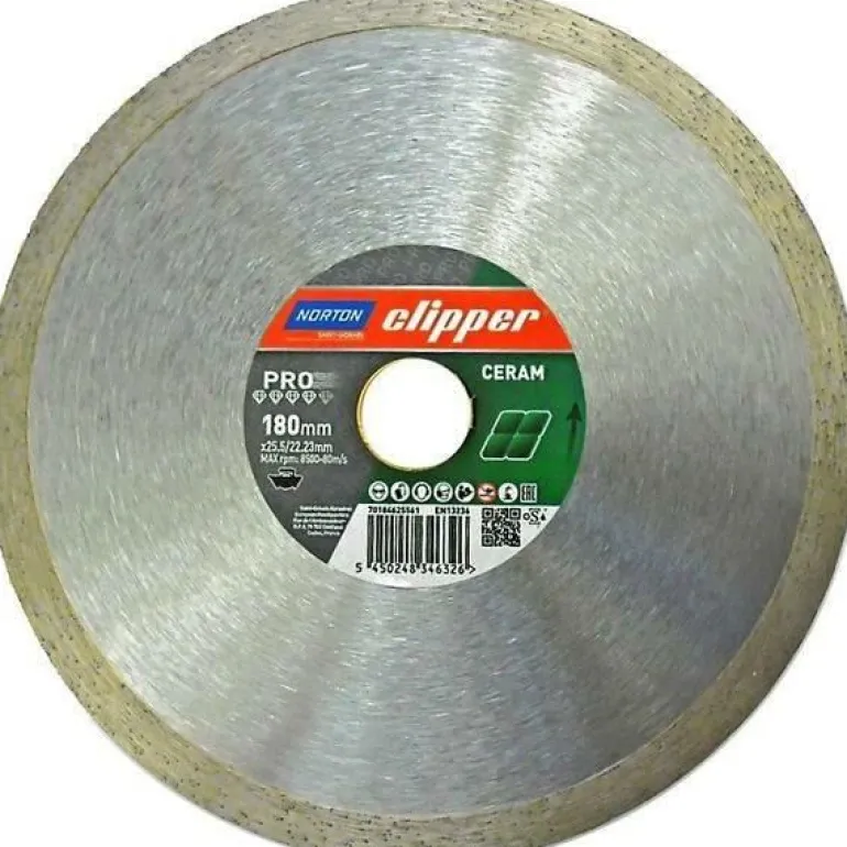 NORTON TARCZA D.PEŁNA 180mm CLIPPER