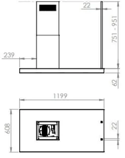 OKAP GLOBALO NOELIA ISOLA 120.1 BLACK