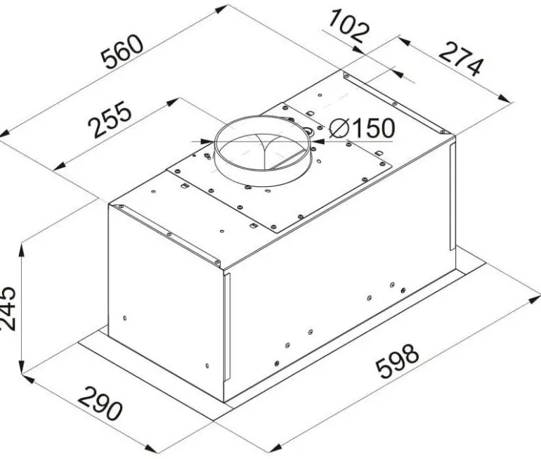 OKAP GLOBALO VILEDO 60.1 INOX