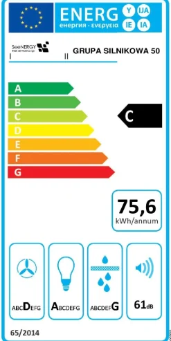 Okap SEENERGY Grupa silnikowa 50