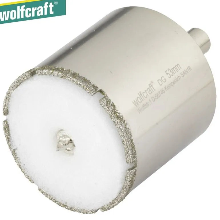 Otwornica diamentowa do płytek 53 mm Wolfcraft Ceramic