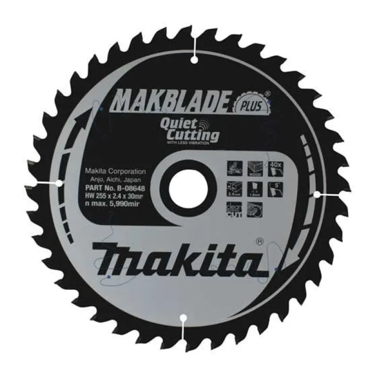 PIŁA TARCZOWA DO DREWNA 305x30mm 40-ZĘBÓW MAKBLADE >>>B-32493