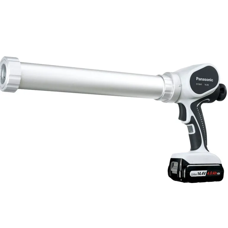 Pistolet uszczelniający PANASONIC EY3641 w zestawie z ładowarką i akumulatorem 14,4V / 4,0Ah Li-Ion