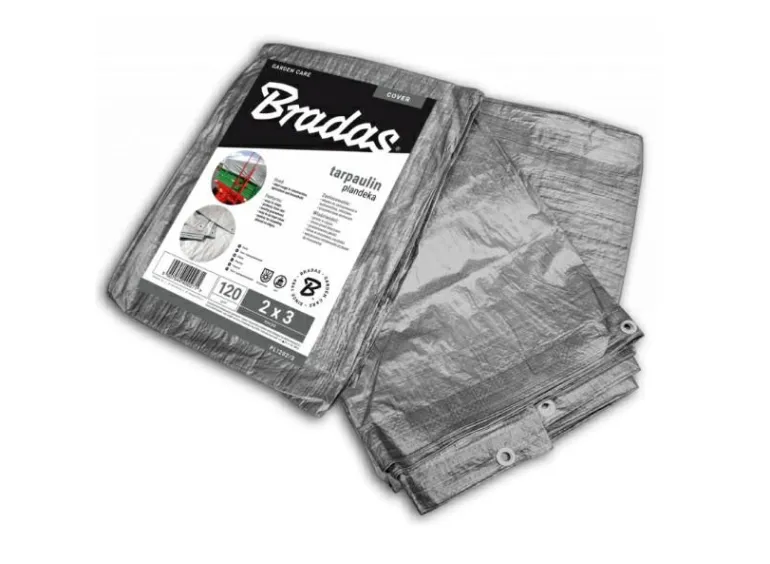 PLANDEKA SREBRNA 120g 15 x 20m BRADAS