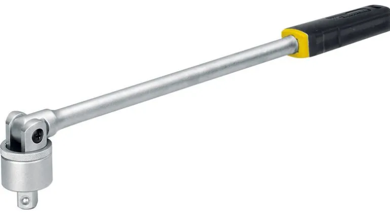 Pokrętło z przegubem 1/2 cala PROXXON ekstra długie z grzechotką