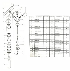 POMPA RĘCZNA DO OLEJU /SILVER