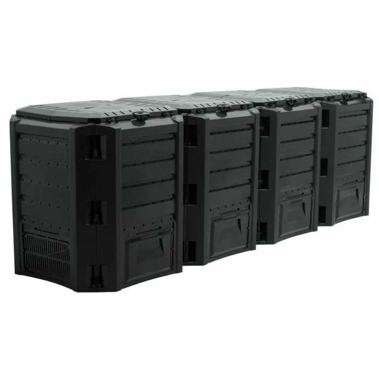 PROSPERPLAST KOMPOSTOWNIK 1600L CZARNY 261 x 83 x 72cm