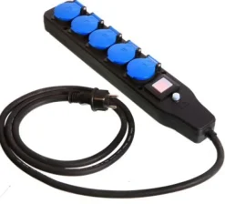 PRZEDŁUŻACZ NEOPREN 5 MB  5 GNIAZD