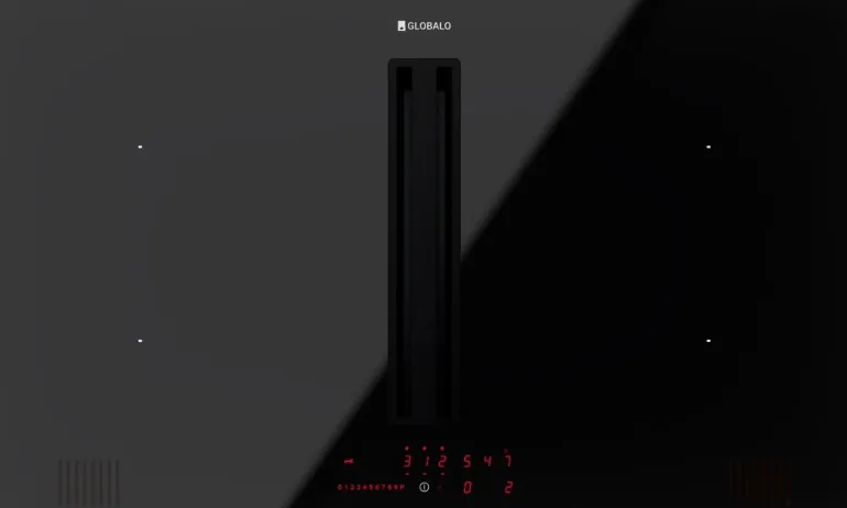 PŁYTA INDUKCYJNA Z OKAPEM GLOBALO PLANTIS 90.1 BLACK