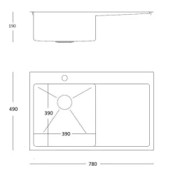 QUADRON RUSSEL 111 STAL SZCZOTKOWANA HB7912BS