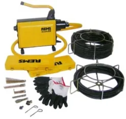 REMS ELEKTRYCZNA MASZYNA DO CZYSZCZENIA RUR COBRA 22 SET 16 + 22mm