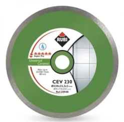 RUBI TARCZA DIAMENTOWA DO CERAMIKI CEV 250 SUPERPRO