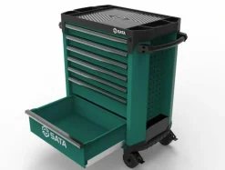 SATA WÓZEK WARSZTATOWY 7-SZUFLAD PRO ZIELONY 299cz.
