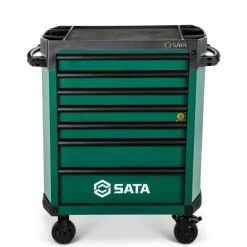 SATA WÓZEK WARSZTATOWY 7-SZUFLAD PRO ZIELONY 299cz.