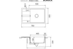 SCHOCK RONDA CRISTALITE + D-100XL CROMA