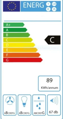 SEENERGY Equal 90 cm Czarny