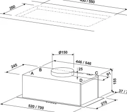 SEENERGY INCASSO BASE SLIM 52 BL