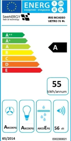 SEENERGY IRIS INCASSO VETRO 76 BL