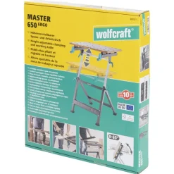 Stół zaciskowy Wolfcraft Master 650 ERGO