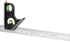 STANLEY KĄTOWNIK UNIWERSALNY 300mm + RYSIK 0-46-151