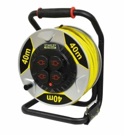 STANLEY PRZEDŁUŻACZ BĘBNOWY 40m 3x2,5mm 16A IP44