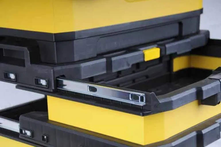 STANLEY SKRZYNIA-WARSZTAT NA KOŁACH ŻÓŁTY