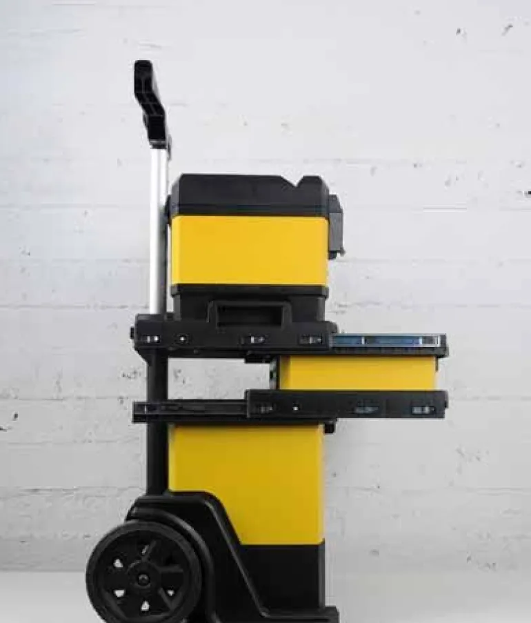 STANLEY SKRZYNIA-WARSZTAT NA KOŁACH ŻÓŁTY