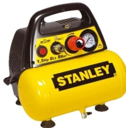 STANLEY SPRĘŻARKA BEZOLEJOWA 6L 1,5KM 8Bar 180l/min