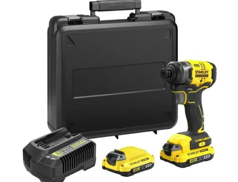 STANLEY ZAKRĘTARKA UDAROWA 18V V20 170Nm 2x2Ah+KUFER SFMCF810D2K
