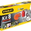 STANLEY ZESTAW NARZĘDZI PNEUMATYCZNYCH 8 elem.