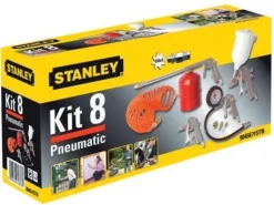 STANLEY ZESTAW NARZĘDZI PNEUMATYCZNYCH 8 elem.
