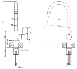 Steiner Kate czarny 3623500BL
