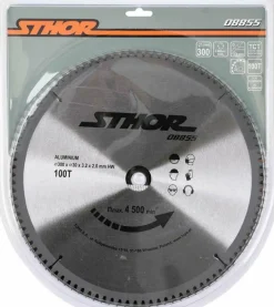 STHOR PIŁA TARCZOWA DO ALUMINIUM 300x30mm 100-ZĘBÓW