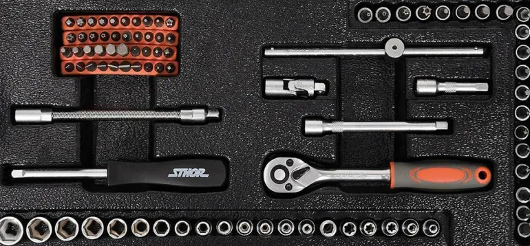 STHOR SZAFKA WARSZTATOWA 6-SZ.+302szt.