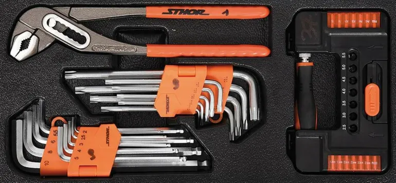 STHOR SZAFKA WARSZTATOWA 6-SZ.+302szt.