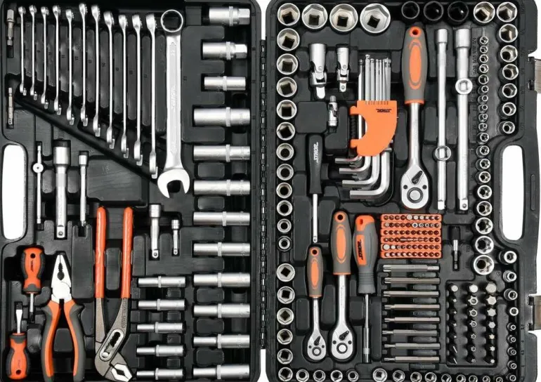 STHOR ZESTAW KLUCZY 225el 1/2"/3/8"/1/4"