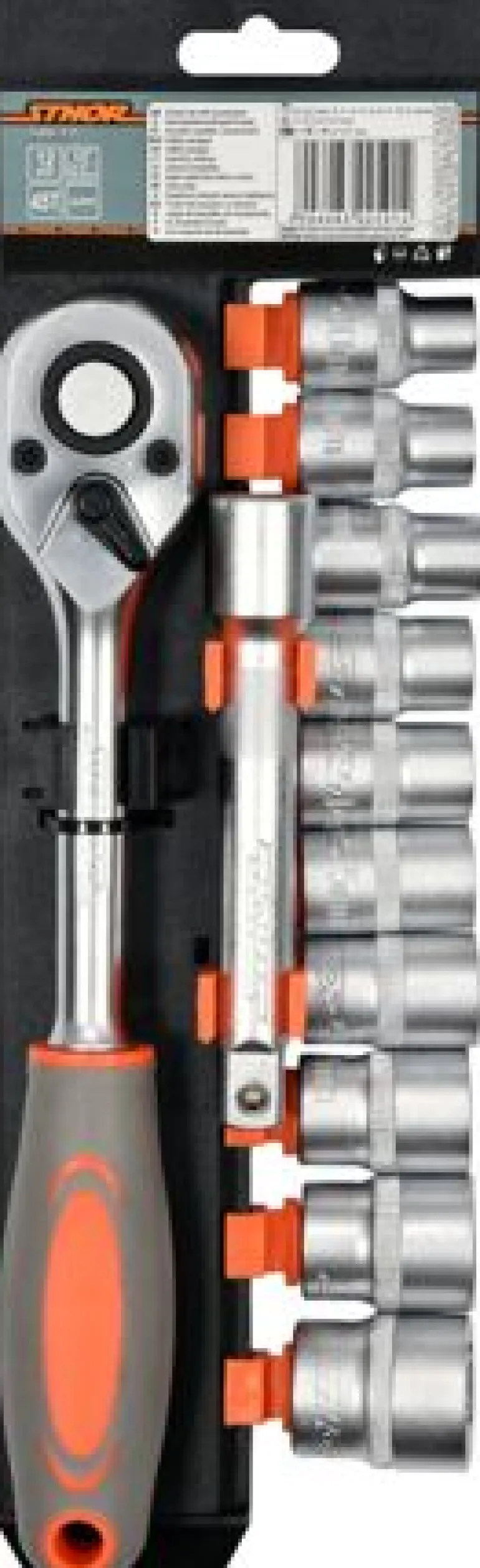 STHOR ZESTAW KLUCZY 1/2" 12el