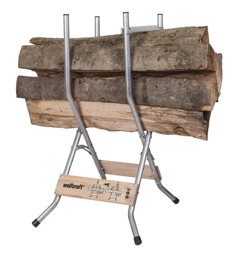 Stojak do cięcia drewna Wolfcraft - mały