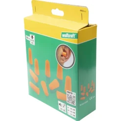 Stopery do uszu Wolfcraft - 36 db [300 sztuk]