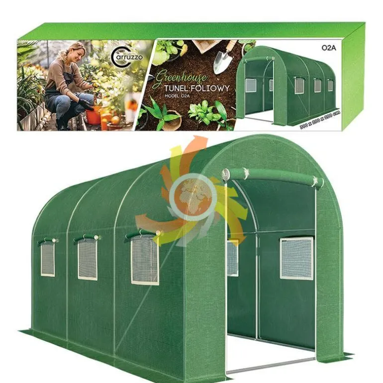 SZKLARNIA OGRODOWA TUNEL FOLIA 2 x3M