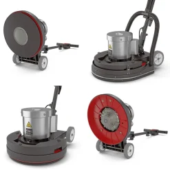 Szlifierka czyszcząca z odsysaniem MENZER ESM 406 Dust Control