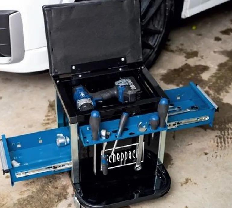 Taboret narzędziowy Scheppach TW900