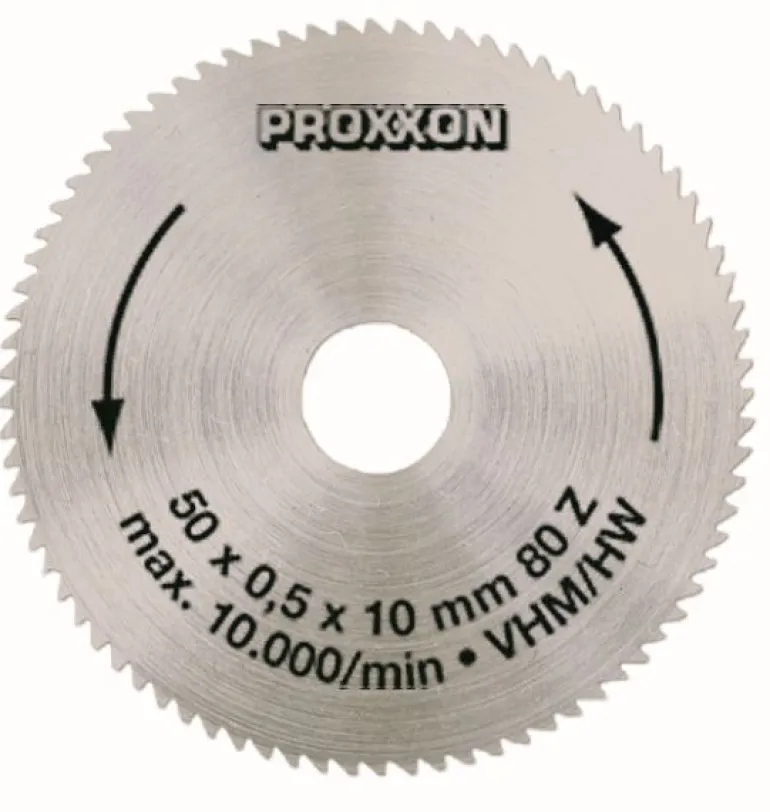 Tarcza 50/10 mm węglik spiekany Proxxon