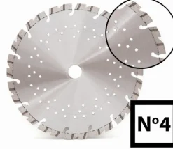 Tarcza diamentowa uniwersalna 350 x 25,4/10 ABRABORO N4, mega szybka