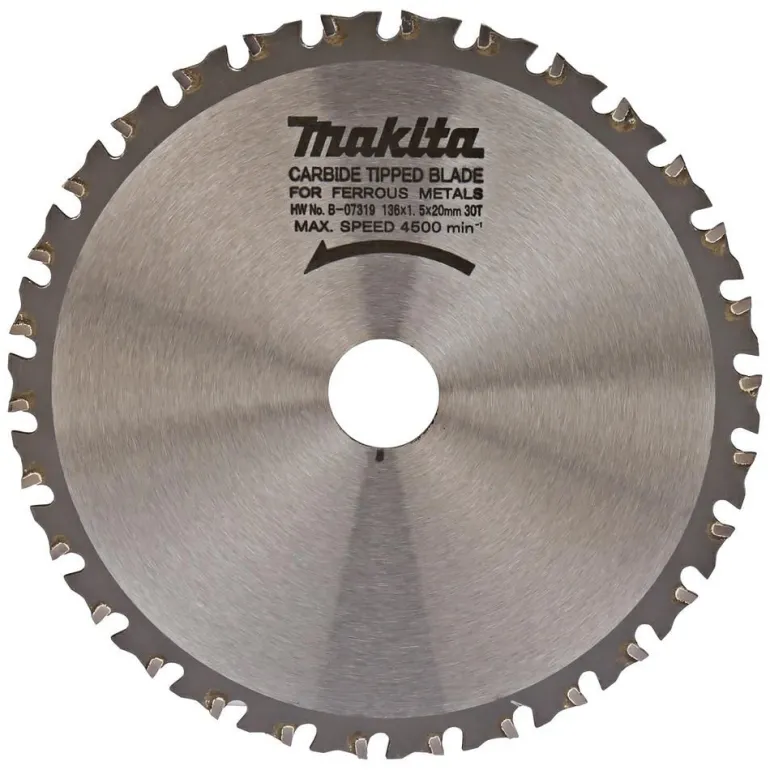 TARCZA TNĄCA DO METALU 136x20x30z